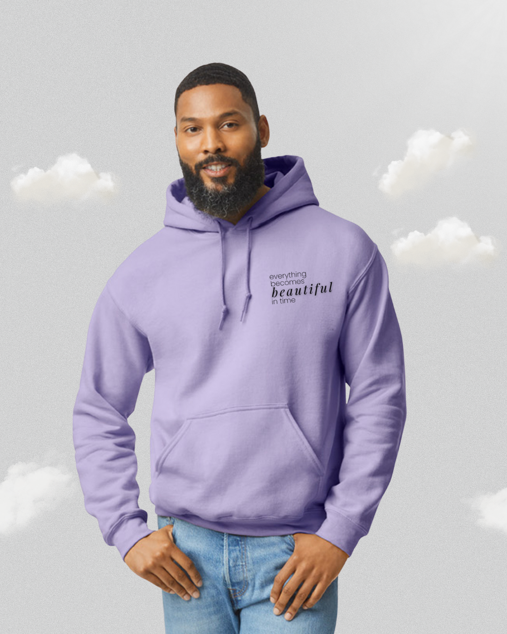 "beautiful in time" hoodie - ecclesiastes 3:11