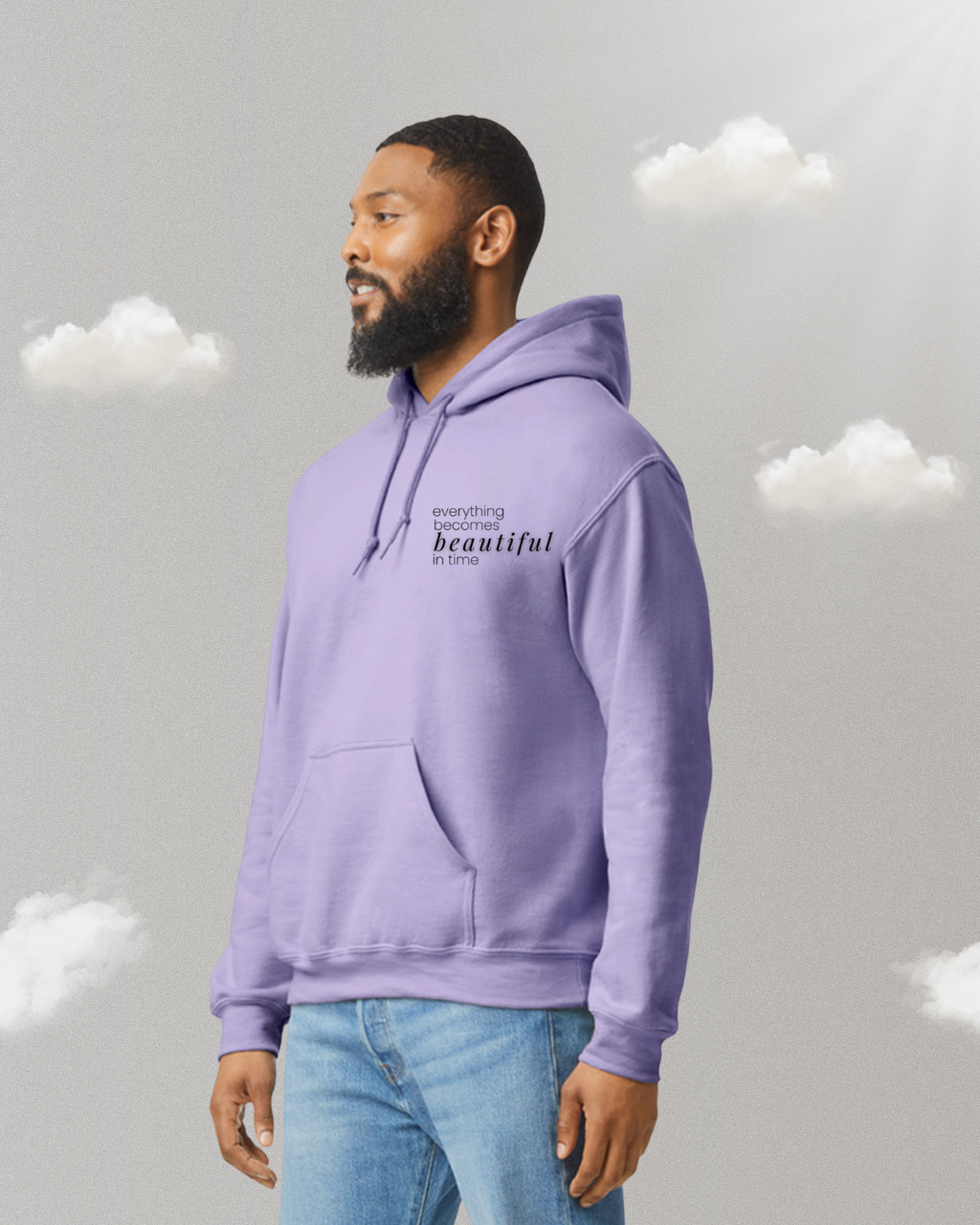 "beautiful in time" hoodie - ecclesiastes 3:11