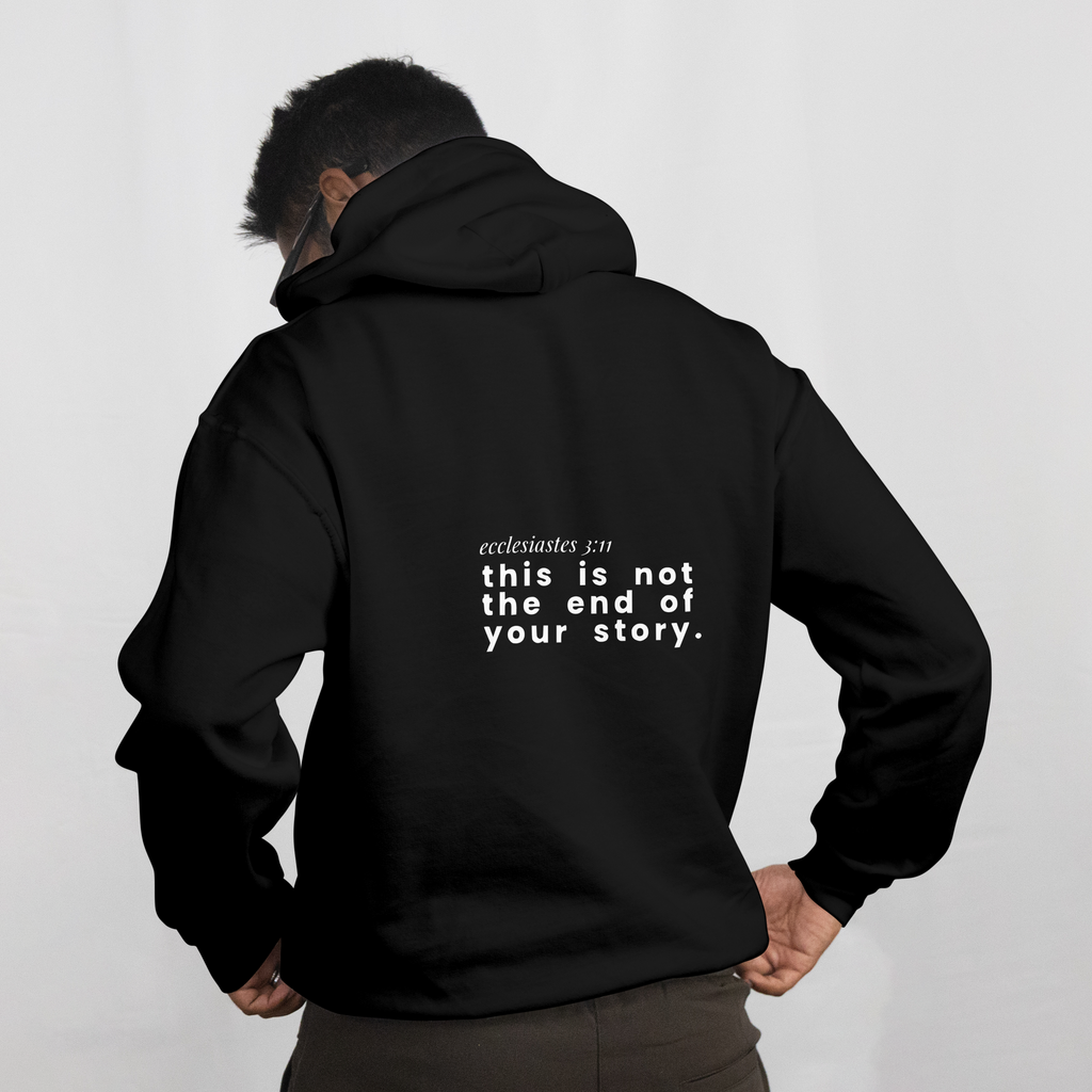 "beautiful in time" 001 - adult hoodie [ecclesiastes 3:11]