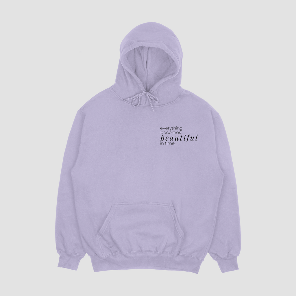 "beautiful in time" 001 - adult hoodie [ecclesiastes 3:11]