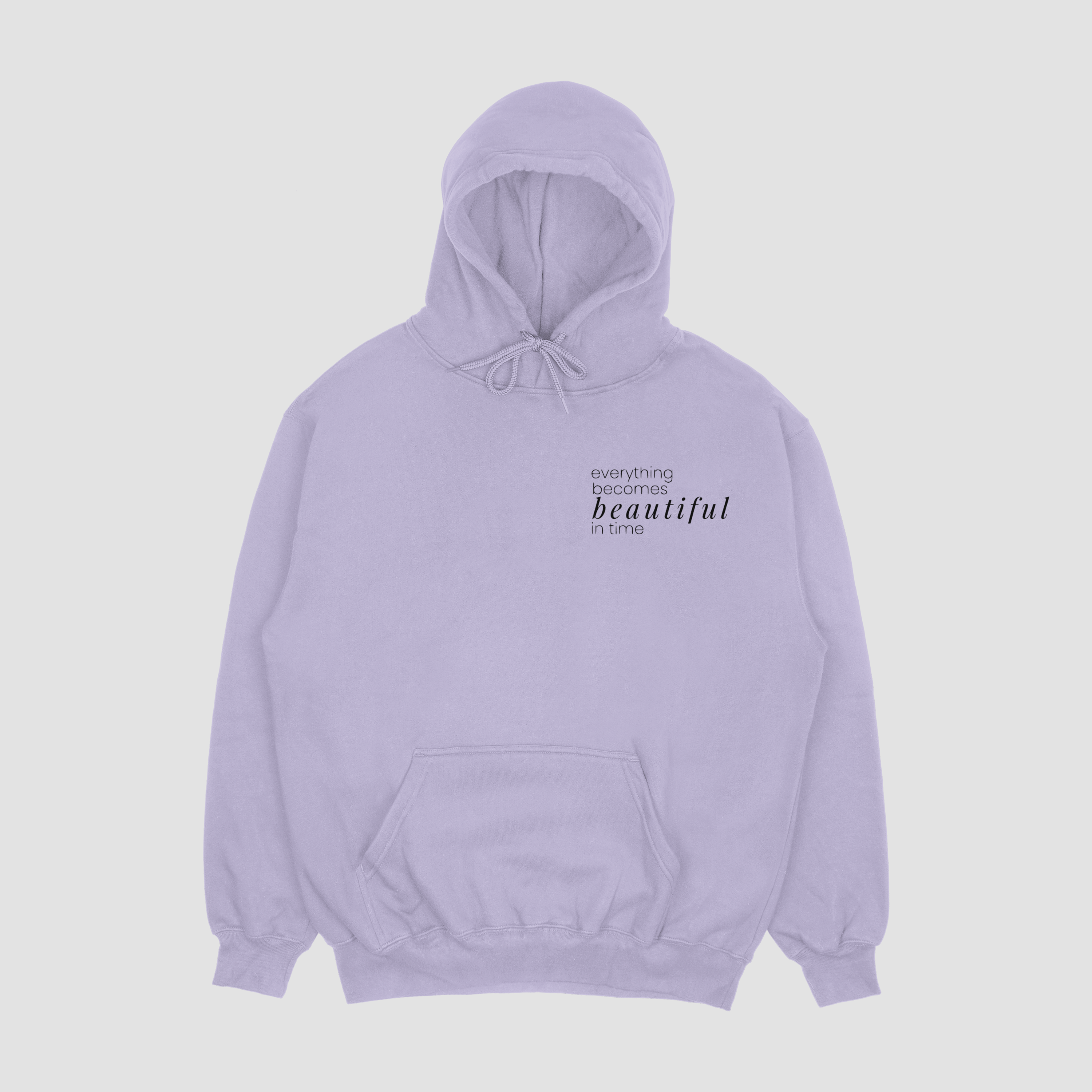 "beautiful in time" 001 - adult hoodie [ecclesiastes 3:11]