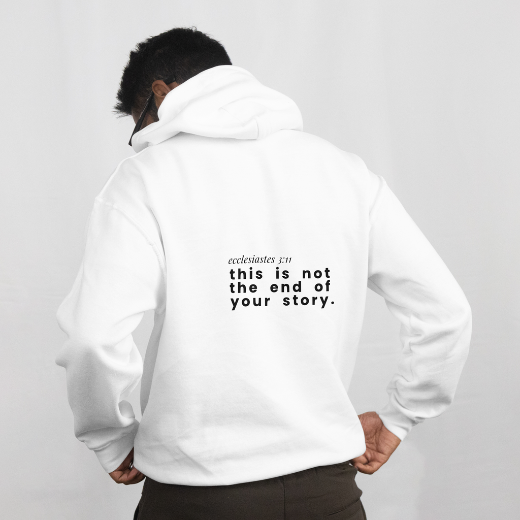 "beautiful in time" 001 - adult hoodie [ecclesiastes 3:11]