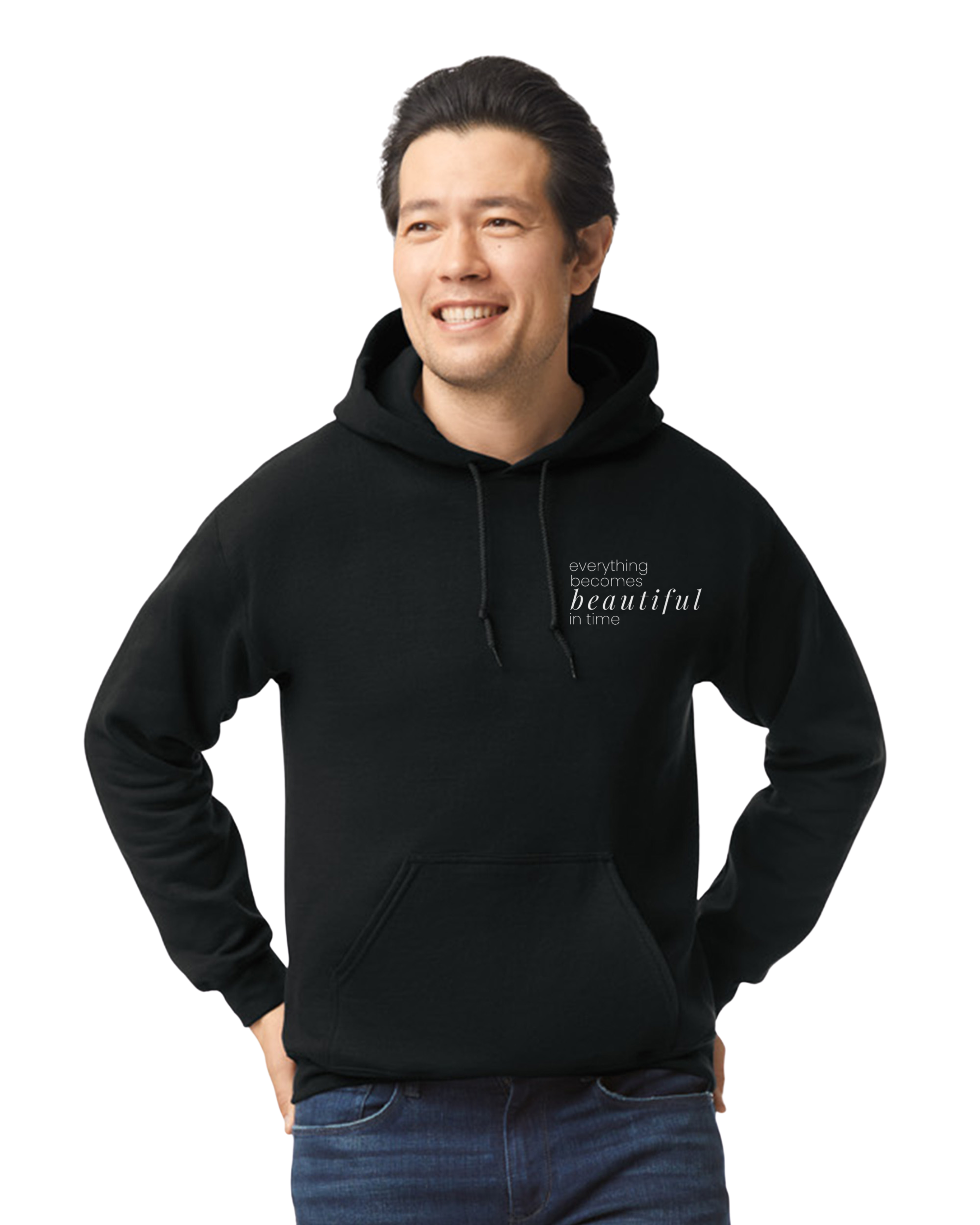 "beautiful in time" hoodie - ecclesiastes 3:11