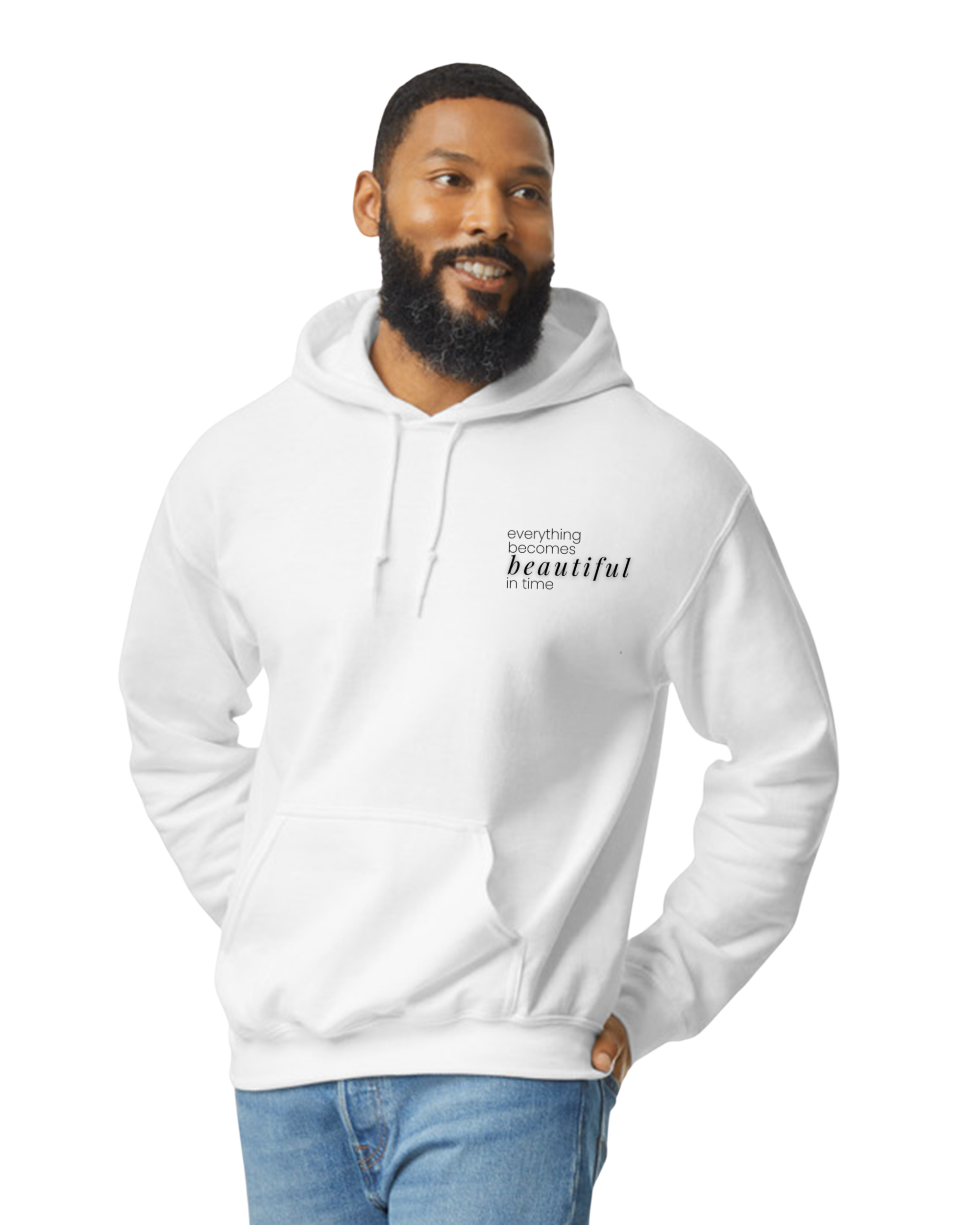 "beautiful in time" hoodie - ecclesiastes 3:11